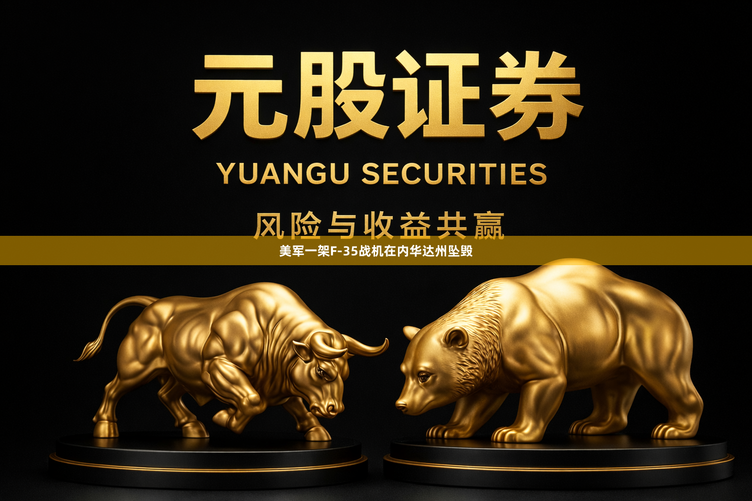 美军一架F-35战机在内华达州坠毁