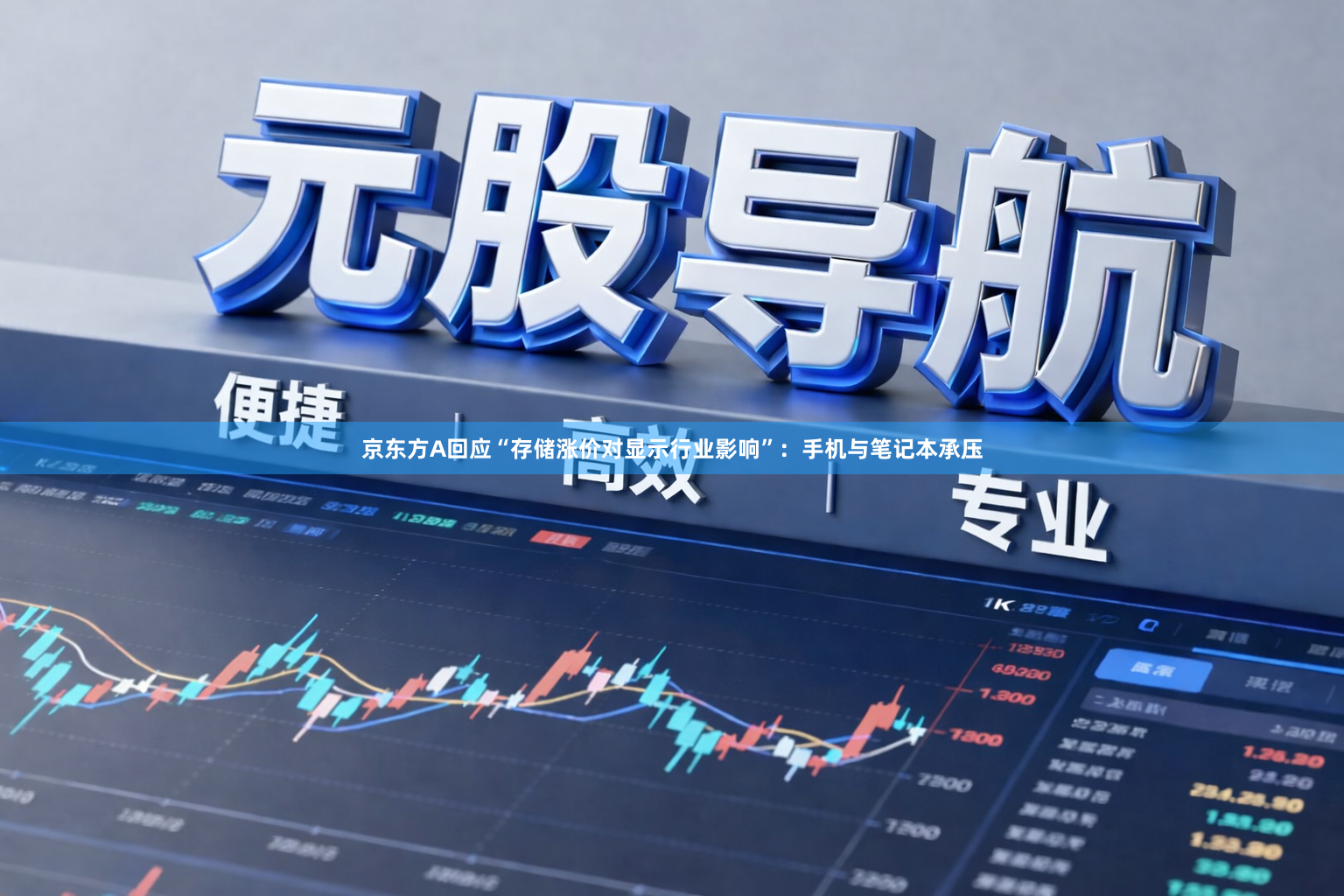 京东方A回应“存储涨价对显示行业影响”：手机与笔记本承压